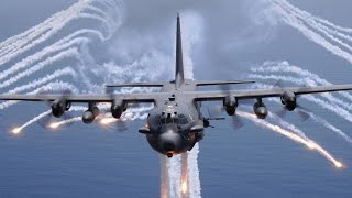 Revealing the Strength of the AC130 Gunship Aircraft in Air Combat [upl. by Palmer]