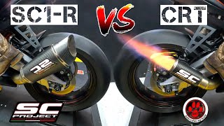 RS 660  Dyno Results  CRT VS SC1R VS Gabros Velocity Stacks [upl. by Aidne]