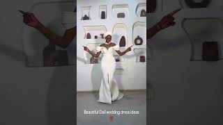 BEAUTIFUL CIVIL WEDDING DRESS IDEAS VIDEO CREDIT Hajjewelsfashionacademy weddingdress modestwear [upl. by Shana]