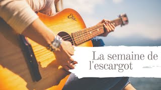 Poésie  La semaine de lescargot Pour apprendre ce poème en classe ou à la maison [upl. by Ivonne]