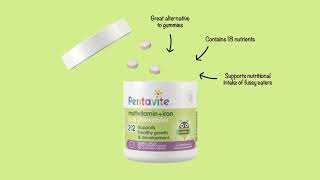 New Pentavite® chewables  Available in leading pharmacies and supermarkets [upl. by Laine]