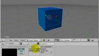 Applying simple materials and textures in Blender 249 [upl. by Nowahs]