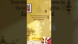 JKMaxx Paints wishes you a very happy Janmashtami [upl. by Weber839]