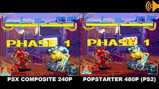 POPSTARTER PS2 480P Vs 240P [upl. by Sivahc]