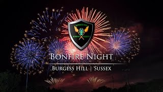 Burgess Hill Bonfire Night Fireworks amp Parade [upl. by Inalawi128]