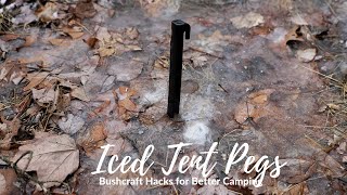 Bushcraft Issues Iced Out and Making Tools [upl. by Haikezeh]