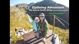 Ziplining within a World Heritage Site  Canopy Tours South Africa [upl. by Zabrine]