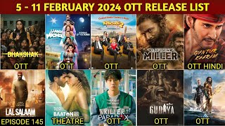 This Week 5  11 February OTT Movies amp Web Series Release List  Khichdi 2 OTT  Bhakshak Netflix [upl. by Audres]