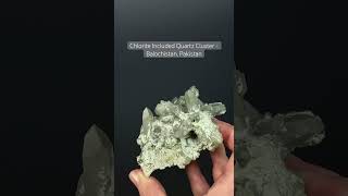 Chlorite Included Quartz Cluster from Balochistan Pakistan [upl. by Eyram310]