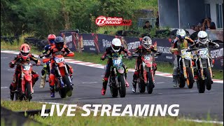 LIVE STREAMING SUPERCHALLENGE SUPERMOTO RACE 2024 RONDE 3 SIRKUIT MIJEN SEMARANG DAY 1 [upl. by Kendy740]