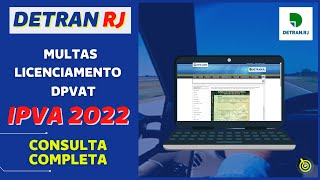 🔸 IPVA 20232024 🔸 DETRAN RJ  Multas Licenciamento Boletos e DPVAT ™ [upl. by Bergmann]