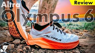 Altra Olympus 6 Review  Ultra Comfort at a Premium Price [upl. by Auqinet265]