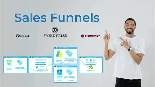 The easiest way to build a Sales Funnel with WordPress and Elementor  The GetPaid plugin [upl. by Kalina643]