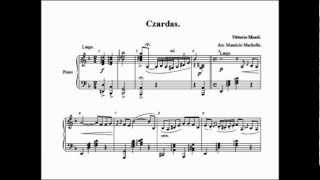 Czardas Vittorio Monti Piano arrangement Maurizio Machella [upl. by Paugh]