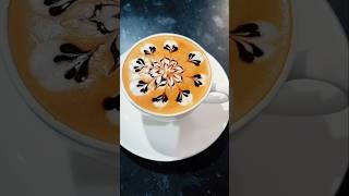 latte coffee art beautiful coffee art barista coffee 🥰🥰 [upl. by Callista770]