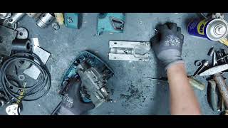 Makita Power Jigsaw 4350CT Replace damage spare parts [upl. by Ermey]