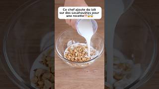 Du lait sur des cacahouètes pour une recette⁉️😱😱cooking recette delicious peanut pourtoi fyp [upl. by Dev]