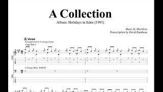 Learn to play quotA Collectionquot Marillion with Tab [upl. by Pearman]