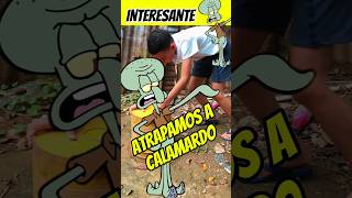 Atrapamos a Calamardo 😰😱 Interesante Asombróso 😱😰 [upl. by Ymmot721]