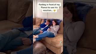 Fart pranking your man 101 tiktok tiktokviral shortsfeed [upl. by Nehtanhoj983]