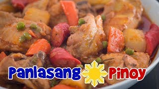 How to Cook Chicken Afritada [upl. by Dnomhcir]