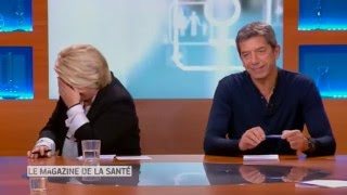 Fou rire général au Magazine de la Santé avec Thierry Lhermitte  France 5 [upl. by Allys54]