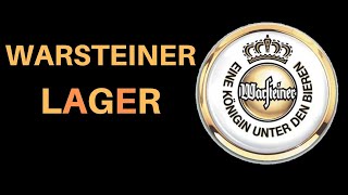 Warsteiner Premium Lager Beer [upl. by Eastlake]