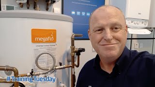 How to recharge the air gap in a Megaflo cylinder [upl. by Araed]