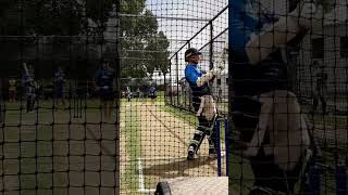 Tom Latham Batting in the Nets before Pakistan Tour  Kookaburra Cricket [upl. by Haelem736]