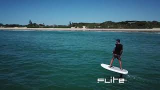 Fliteboard electric hydrofoil eFoil surfboard [upl. by Eckblad]