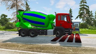 Live Mix Trucks Bollard Crash shorts beamngdrive live gaming viral trending livestream [upl. by Enorel504]