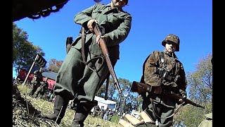 Captured by Germans at a WWII Reenactment  Lauer Farms 2022 Friday Afternoon Battle [upl. by Brodeur830]