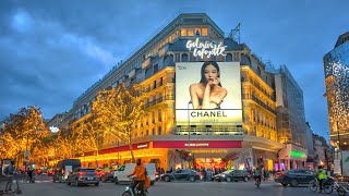 ✨ Inside the World’s Most Stunning Department Store 🎄 Christmas 2023 in Paris France 🎅 4K HDR [upl. by Dosh622]