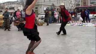 CUECA CHORA PORTEÑA EN VALPARAISO [upl. by Eidnak]