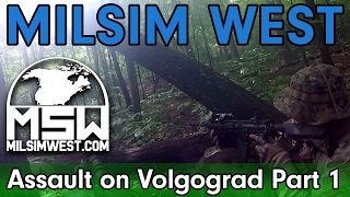 MilSim West  Assault on Volgograd  Raw Footage  Part 1 [upl. by Anyd256]