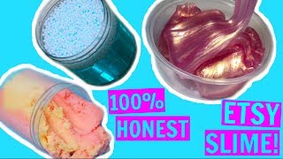 100 HONEST SLIME SHOP REVIEW Underrated instagram slime shop review [upl. by Jarlen916]