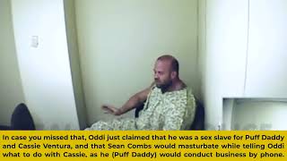 Interrogation of Trump Doral Shooter Jonathan Oddi who was Sean Combs and Cassies sex slaves for FO [upl. by Nnylirej597]