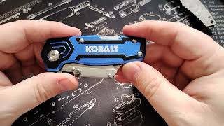 Kobalt compact Utility Knife from Lowes [upl. by Jorin]