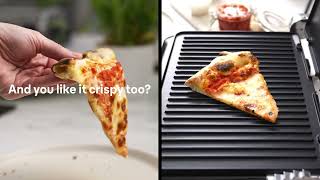 Hot and crispy pizza in no time with the MultiGrill range [upl. by Aramoiz678]