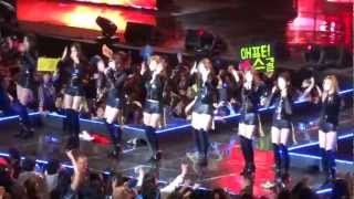 FanCam HD quotFlashbackquot  After School en Music Bank Chile 2112012 [upl. by Idnir]