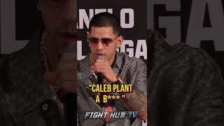 INTENSE Edgar Berlanga amp Caleb Plant go at it Canelo steps in [upl. by Ahcire]