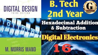 Hexadecimal Addition and Subtraction  B Tech 2nd Year  CSE amp ECE  Digital Electronics [upl. by Amena]