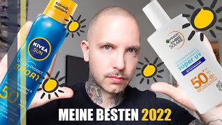 Meine Besten 2022 Sonnenschutz  UVSchutz für Gesicht amp Köper  GREY YOUNG [upl. by Schilling]