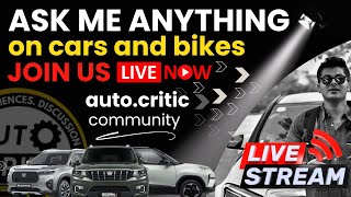 QampA Live Session Live  Cars and Bikes Autocritic [upl. by Chemesh]