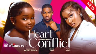 HEART CONFLICT New Movie Ebube Obi Faith Duke Victory Michael 2024 Nollywood Romance Movie [upl. by Barbabas]