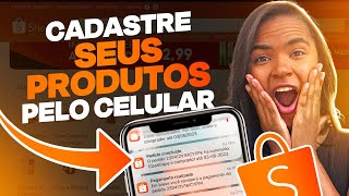 Como Cadastrar produtos na Shopee Pelo Celular Passo a Passo [upl. by Giselbert]