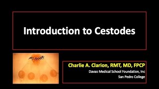 Introduction to Cestodes [upl. by Cahan]