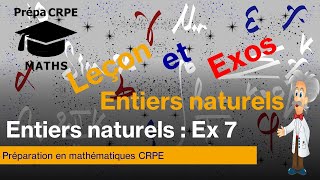 CRPE MathématiquesNombres et ensembles de nombres  Exercice 7 [upl. by Yerffeg]