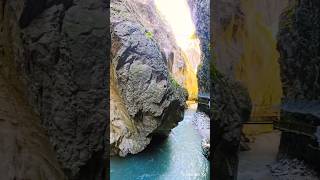 8K Switzerland🇨🇭 Gorges du Trient 360° [upl. by Aleen]