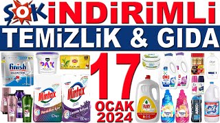 ŞOK BU HAFTA İNDİRİMLİ ÜRÜNLERİ  TEMİZLİK VE GIDA  ŞOK KAMPANYALI ÜRÜNLERİ  ŞOK 17 OCAK KATALOĞU [upl. by Travax52]